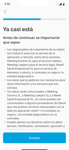 Acepta el tratamiento de datos para poderte asesorar