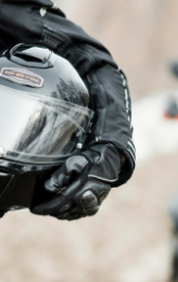 Equipación de moto cubierta por el seguro